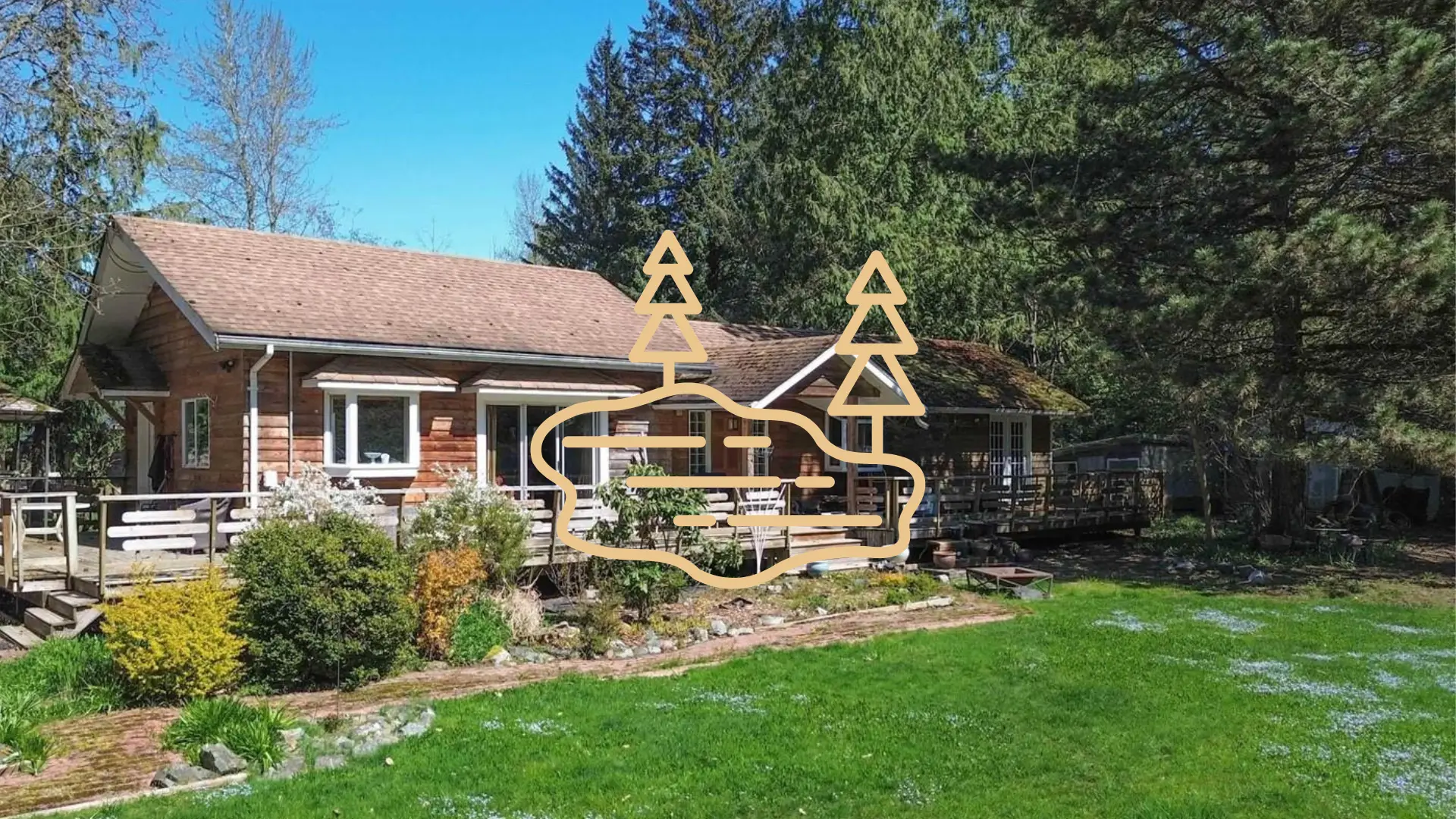 A tree surrounded Squamish home for sale