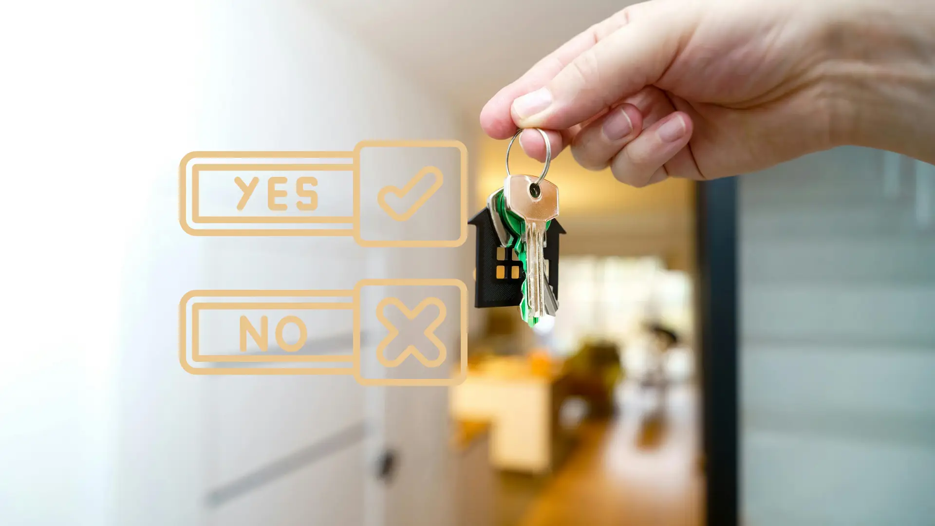 A Whistler real estate agents hand, giving some keys.