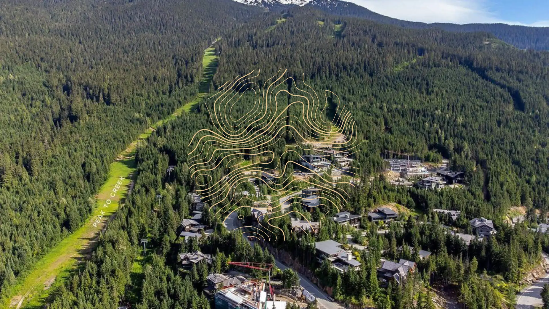 Whistler land for sale in a mountainside setting