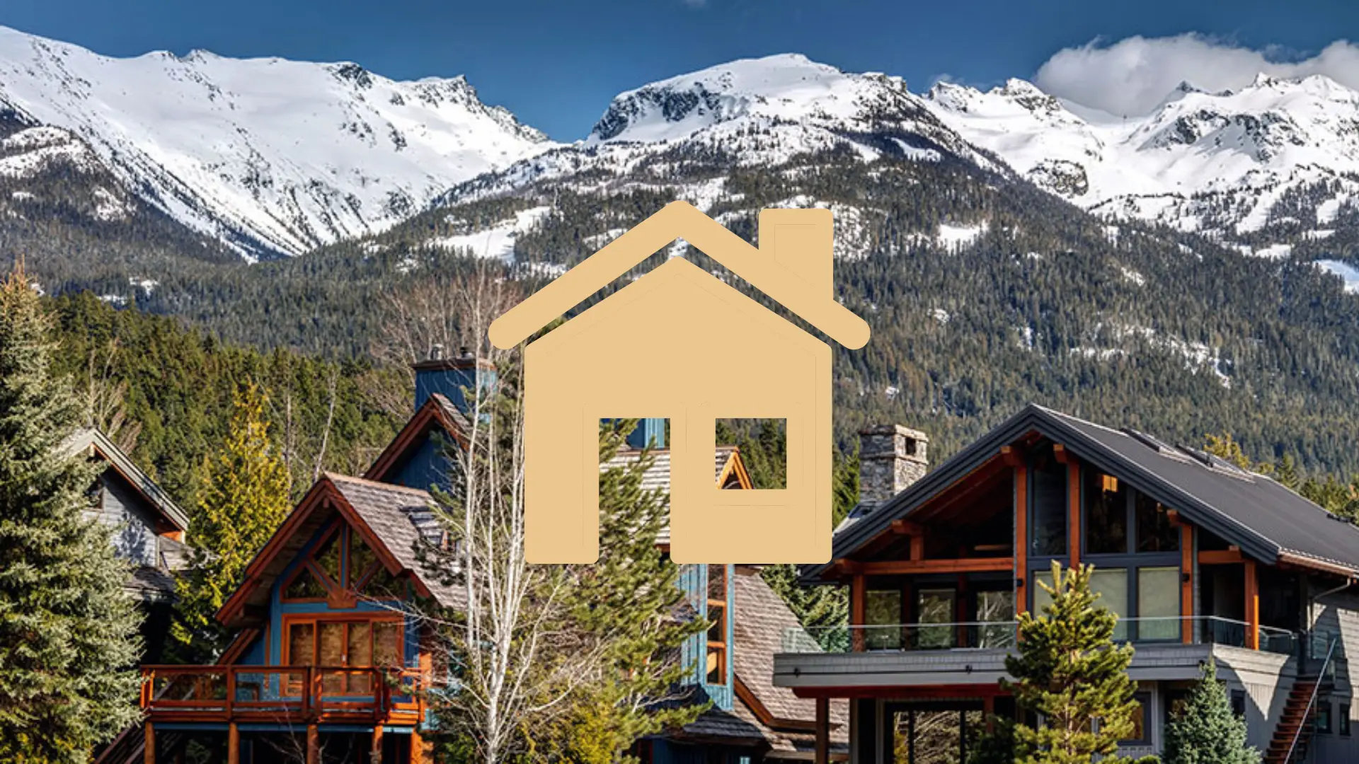 Three different Whistler real estate options for sale